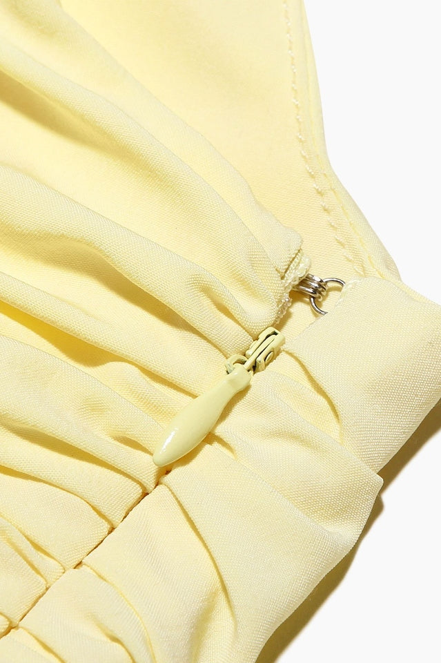 Luther Yellow Mini Dress | Dress In Beauty