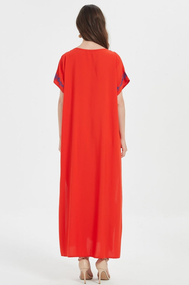 Boho Print Slit Dress | Dress In Beauty