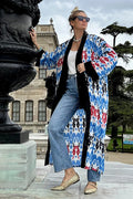 Brigitte One Of A Kind Ikat Maxi Kimono | Dress In Beauty