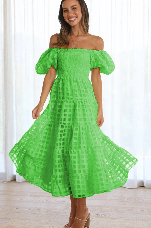 A-line midi dress - View 17 | WEUXS