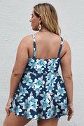 Floral Print Swim Dress With Shorts | Dress In Beauty
