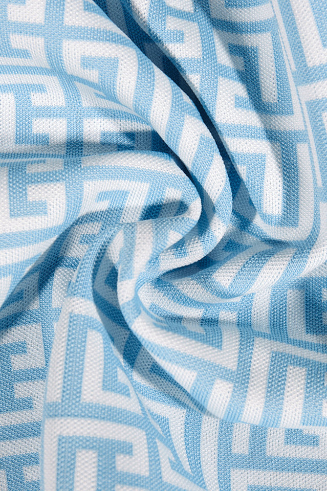 Jacquard Bandage Mini Dress | Dress In Beauty