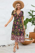 Kamoni Floral Print Boho Maxi Dress | Dress In Beauty
