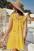 Openwork Sleeveless Cover-Up Dress | Dress In Beauty