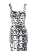 Jacquard Bandage Mini Dress | Dress In Beauty