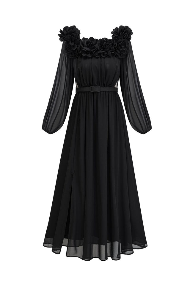 Ascella Flower Shoulder Maxi Dress | Dress In Beauty