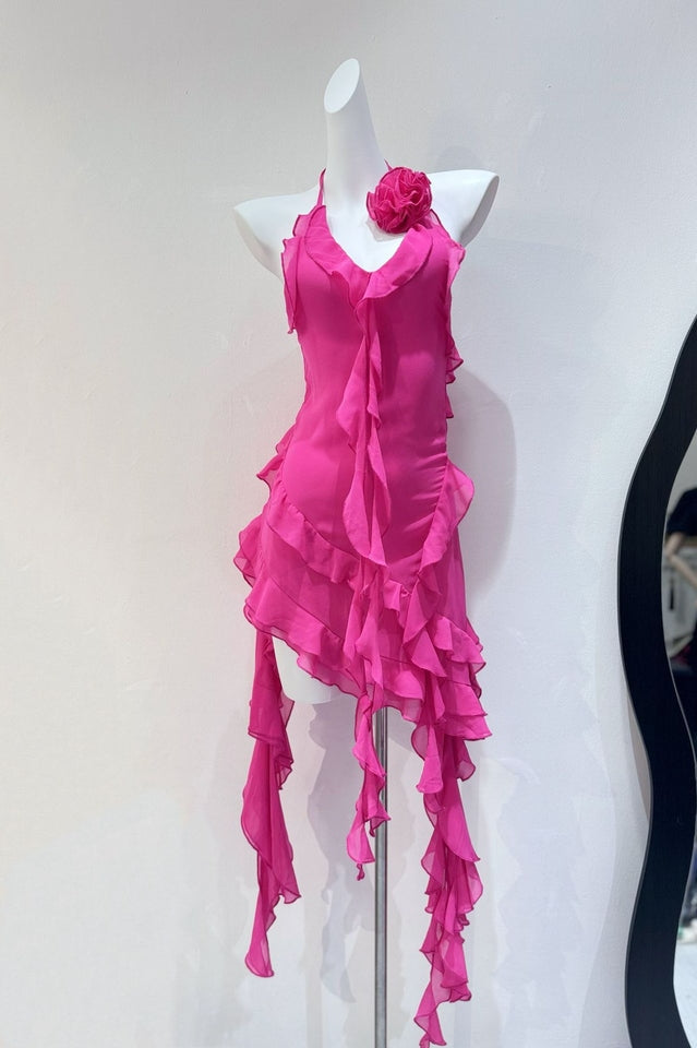 Rosalyn Black Flower Dress | Dress In Beauty