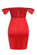 Nadia Off Shoulder Mini Dress | Dress In Beauty
