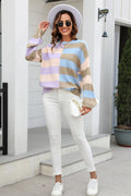 Pastel Dream Striped Sweater | Dress In Beauty