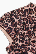 Jacqueline Backless Cheetah Print Mini Dress | Dress In Beauty