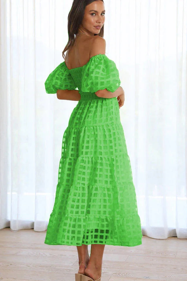 A-line midi dress - View 18 | WEUXS