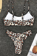 Leopard Print Bikini Set (Multicolor) - Dress In Beauty