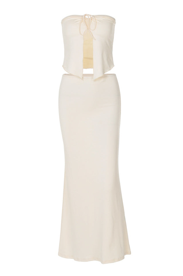 Erin Tie-Up Top & Skirt Set | Dress In Beauty