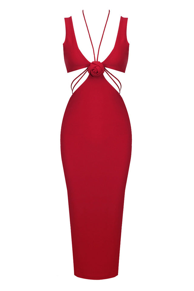 Alize Flower Embellished Maxi Dress | Dress In Beauty