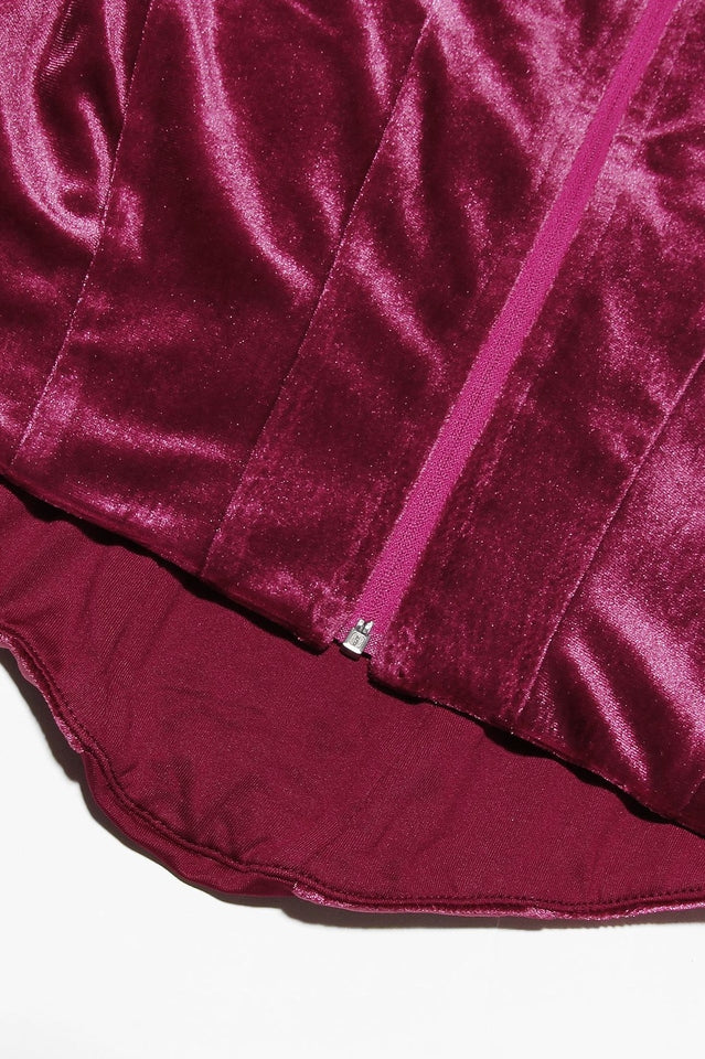 Jacinda Velvet Lace Tunic Top | Dress In Beauty