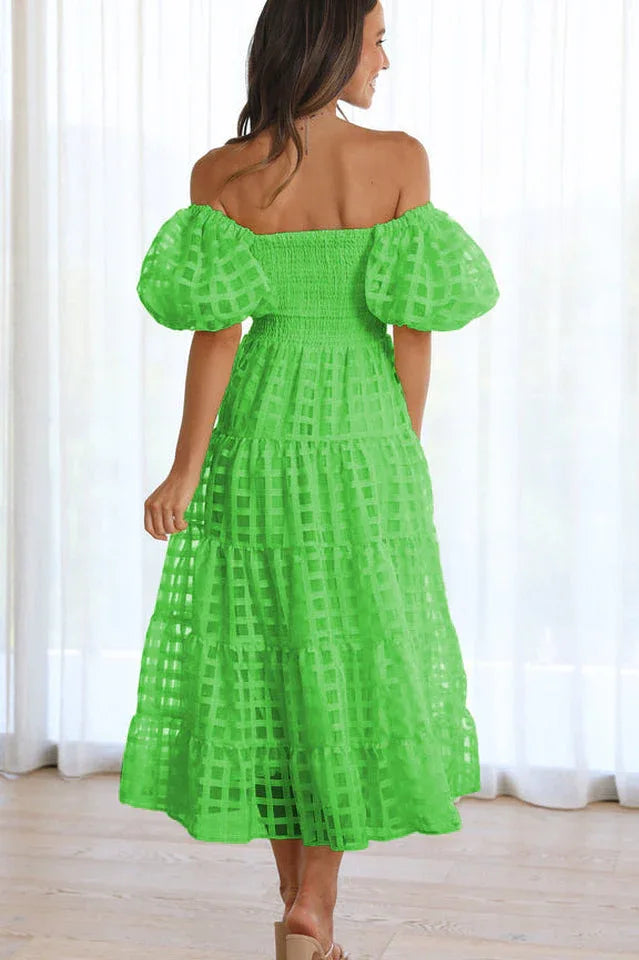 A-line midi dress - View 19 | WEUXS