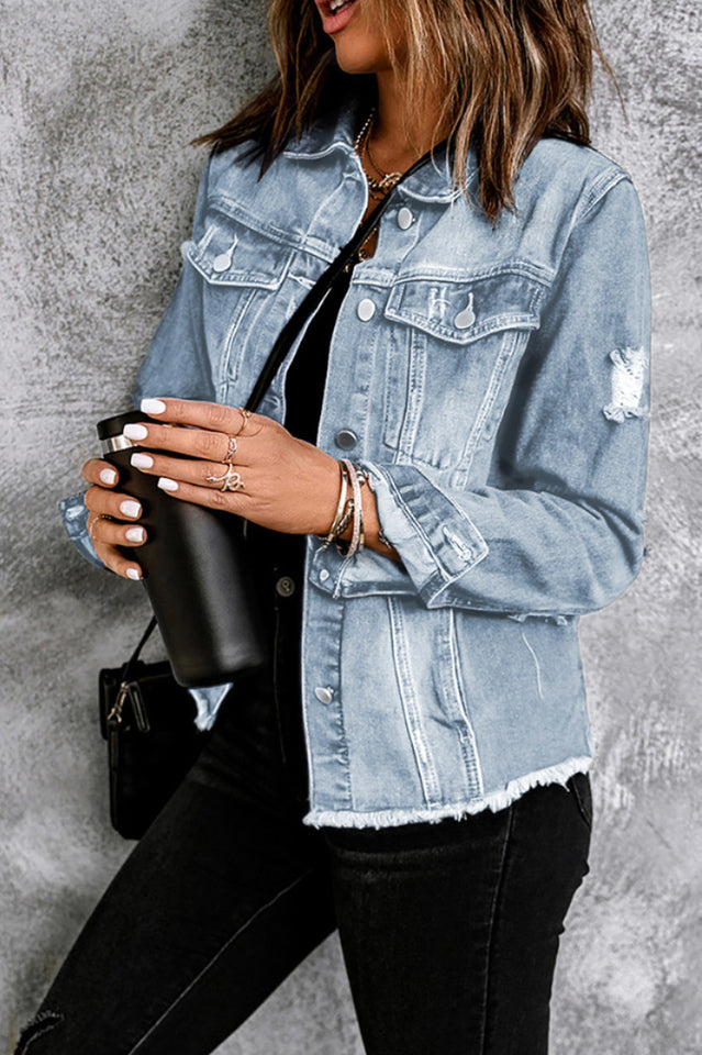 Basic Denim Jacket | Dress In Beauty
