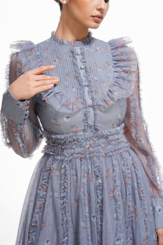 Beryl Floral Long Sleeve Dress | Dress In Beauty