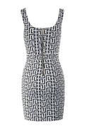 Jacquard Bandage Mini Dress | Dress In Beauty