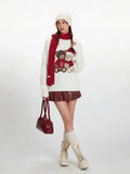 Fuzzy knit teddy bear sweater - View 6 | WEUXS