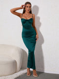 Maxi Cami Dress with Slit - View 12 | WEUXS