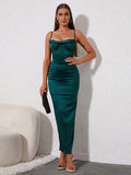 Maxi Cami Dress with Slit - View 11 | WEUXS
