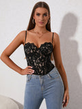 Lace Corset Cami Top - View 16 | WEUXS