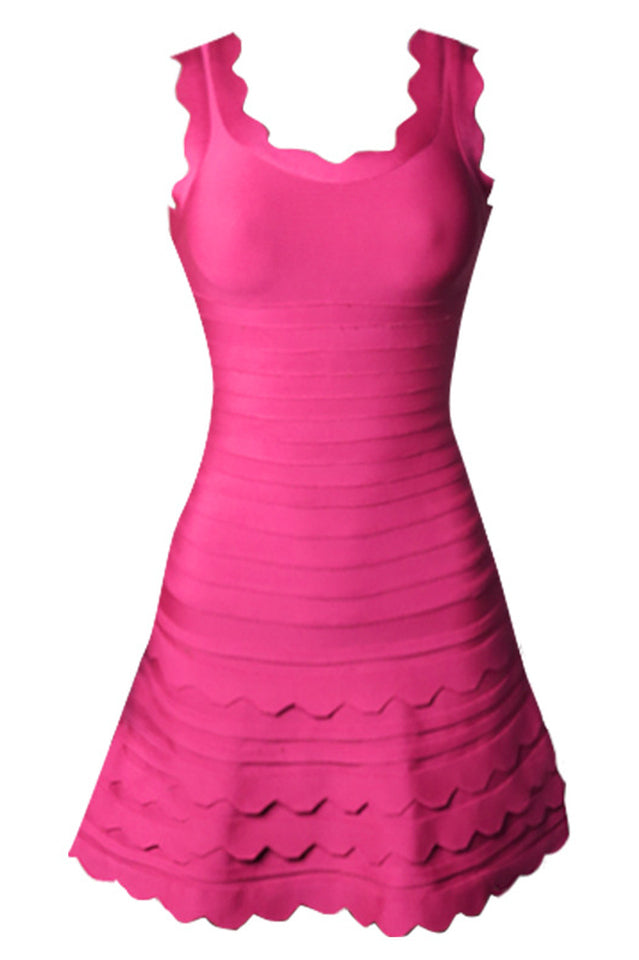 Violeta Layered A-Line Bodycon Dress | Dress In Beauty