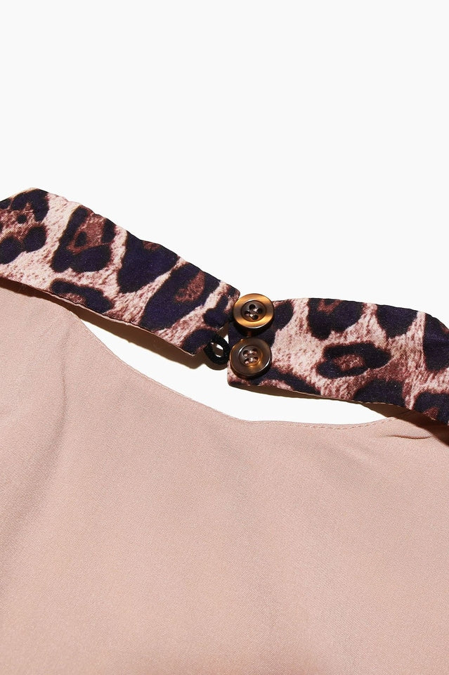 Jacqueline Backless Cheetah Print Mini Dress | Dress In Beauty