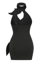 Daiki Black Mini Dress - WEUXS