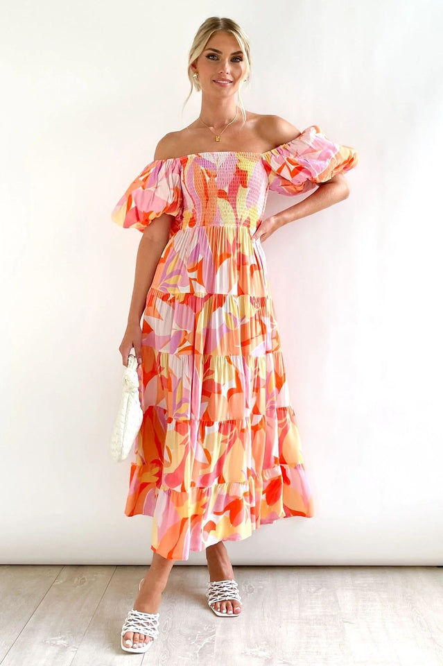 Flossy Midi Dress | Dress In Beauty