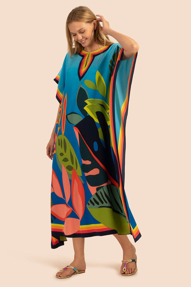 Oversize V-Neck Kaftan | Dress In Beauty