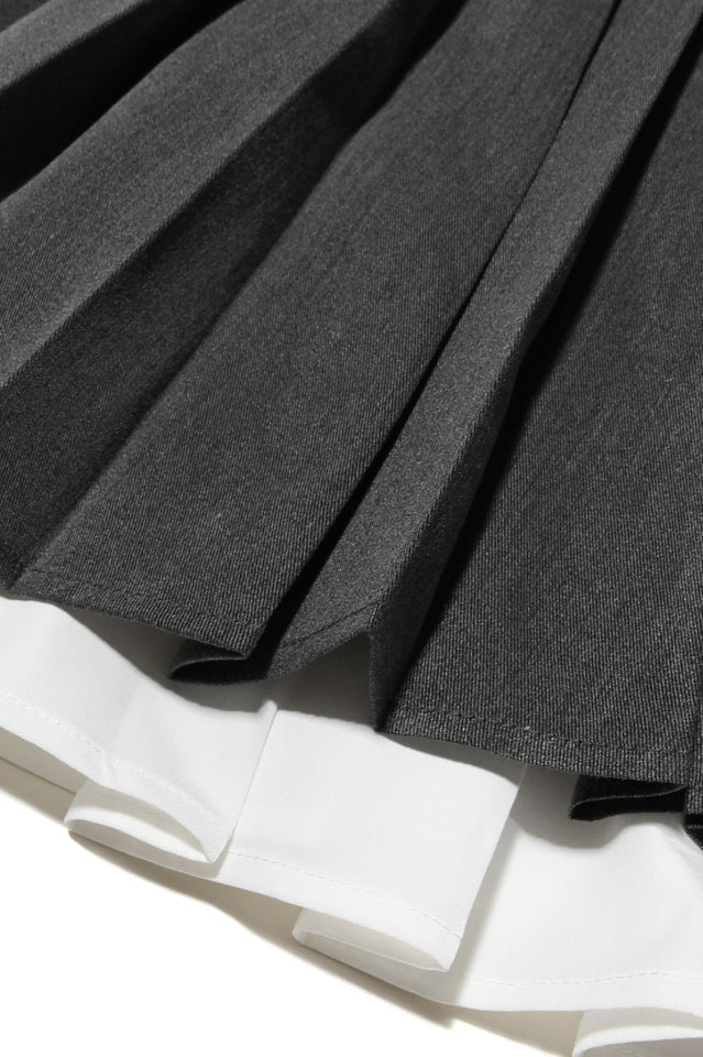 Hazel Preppy Halter Neck Pleated Mini Dress | Dress In Beauty