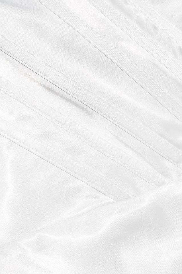 Nalita Vintage Cream Beaded Strapless Dress | Dress In Beauty