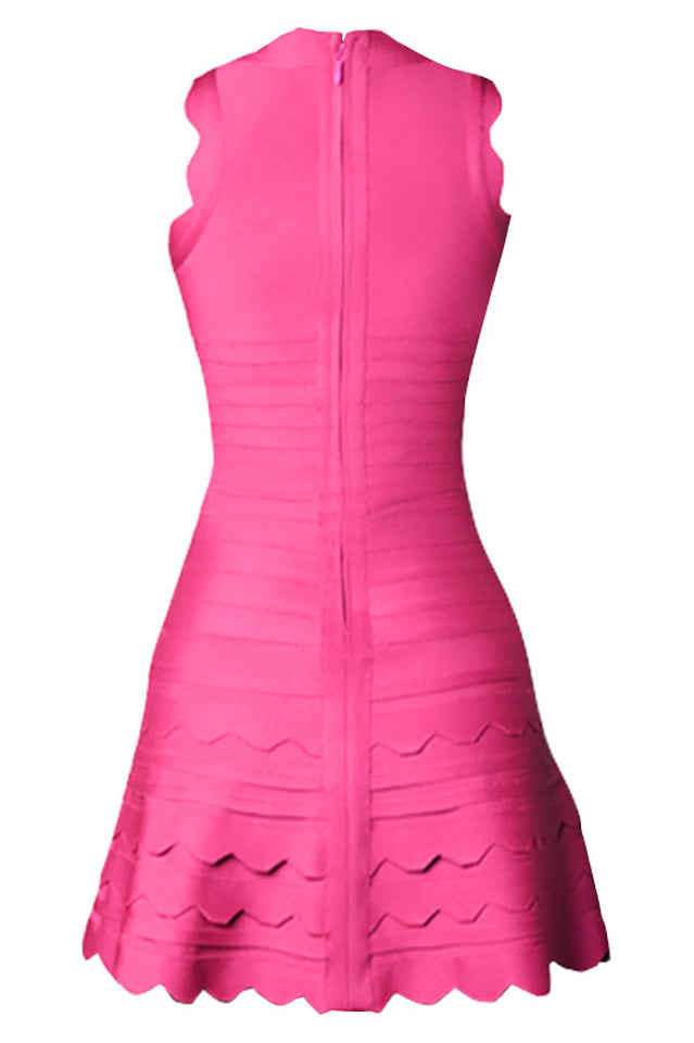 Violeta Layered A-Line Bodycon Dress | Dress In Beauty