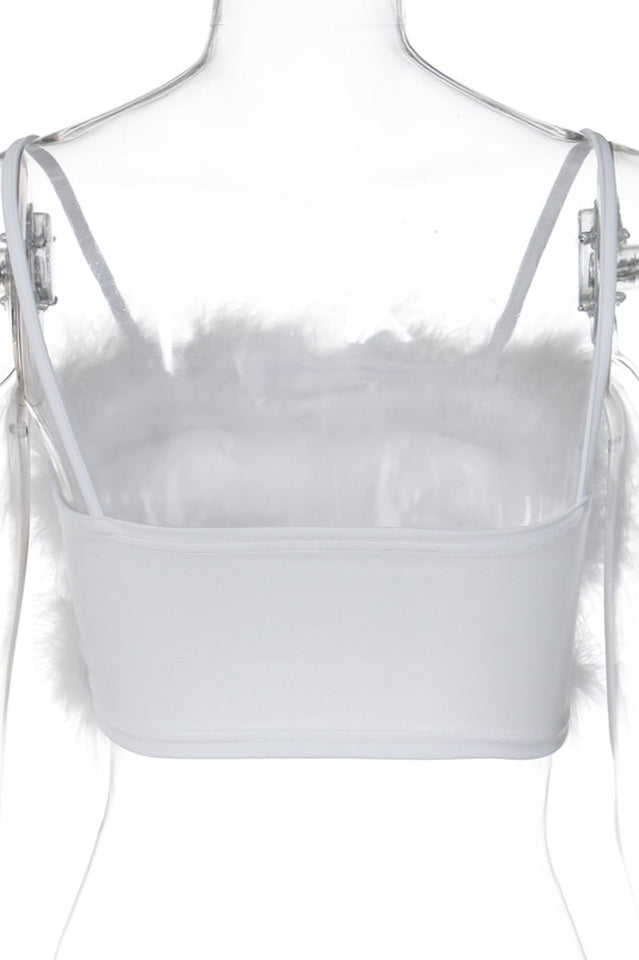 Spaghetti Strap Crop Cami Top | Dress In Beauty