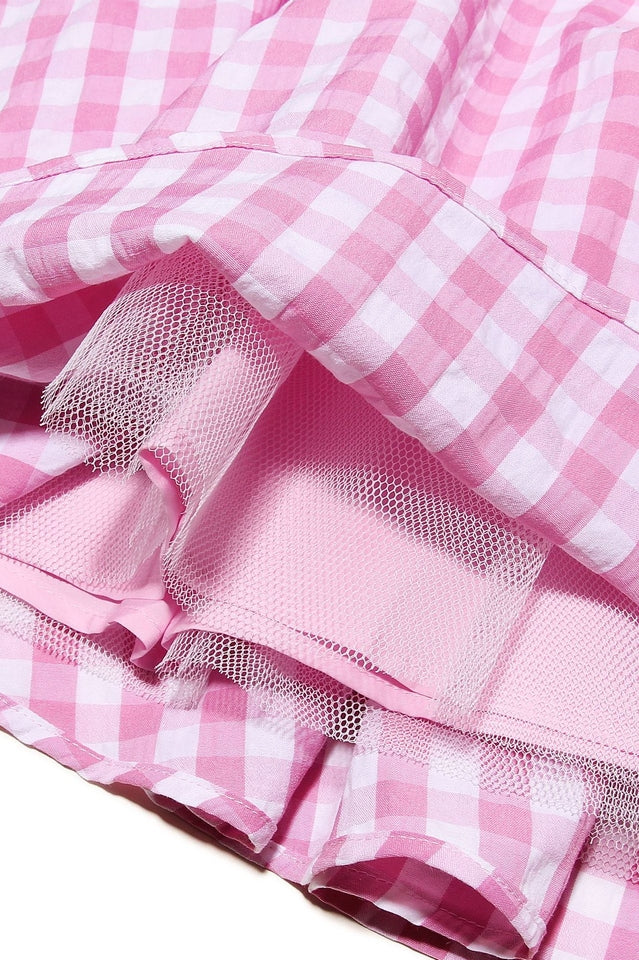 Brigite Plaid Cotton Dress | Dress In Beauty