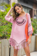 Tassel Loose Style Beach Cover Up | Dress In Beauty