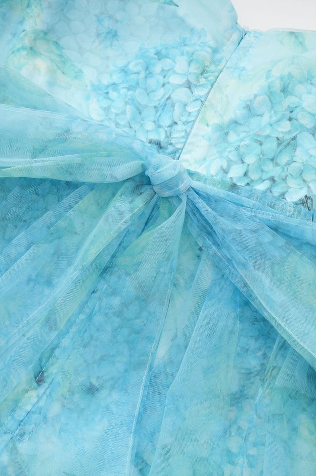 Raquel Bubble-Sleeve Mini Dress | Dress In Beauty