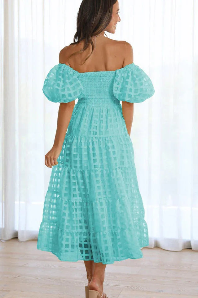 A-line midi dress - View 22 | WEUXS