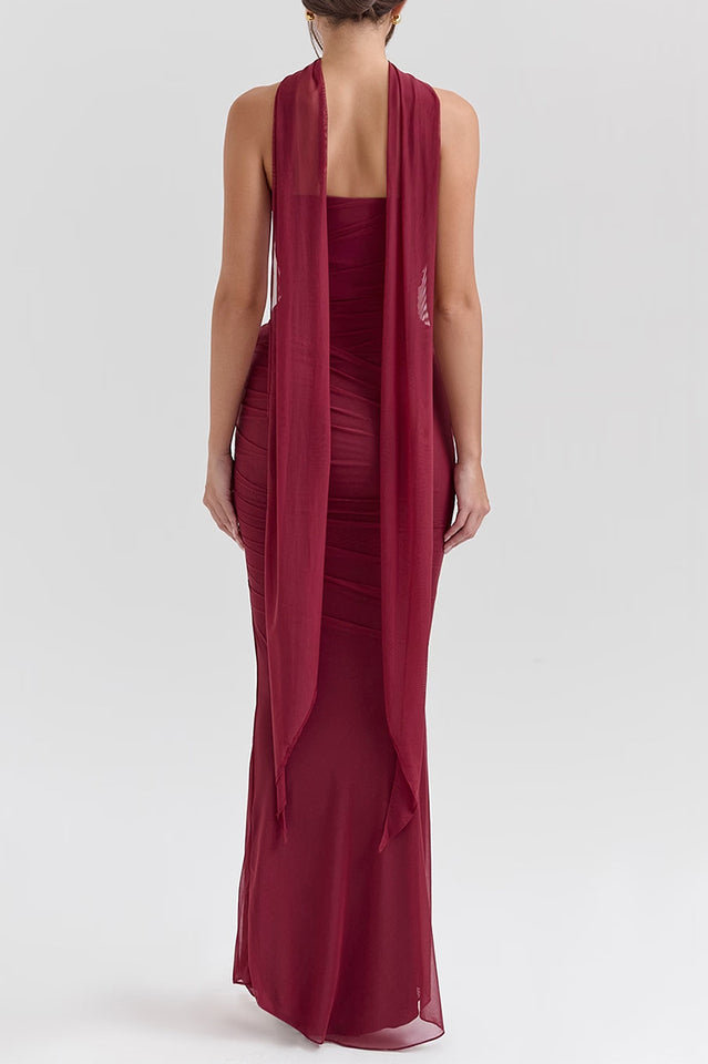 Hallie Corset With Neck Scarf + Skirt Set | Dress In Beauty