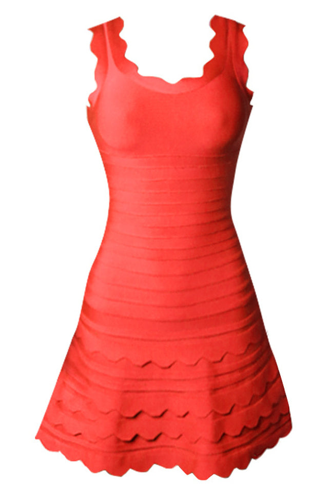 Violeta Layered A-Line Bodycon Dress | Dress In Beauty