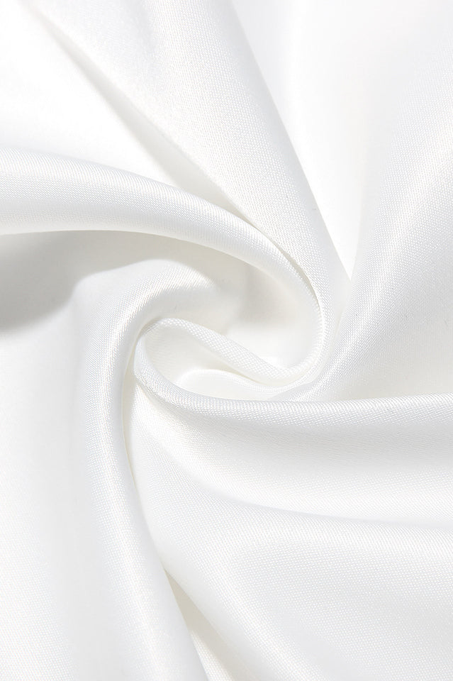 Nalita Vintage Cream Beaded Strapless Dress | Dress In Beauty