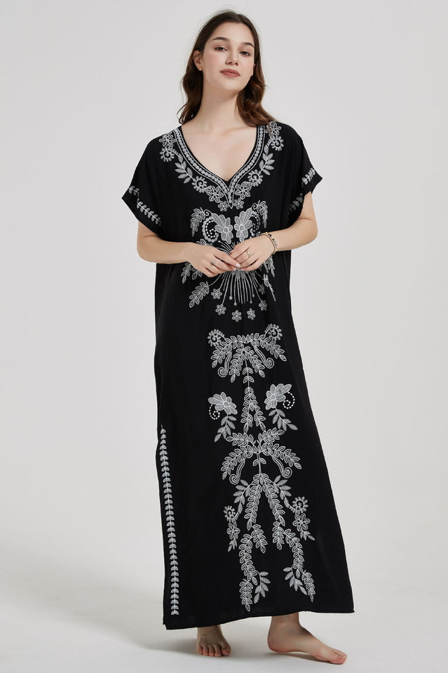 Boho Print Slit Dress | Dress In Beauty