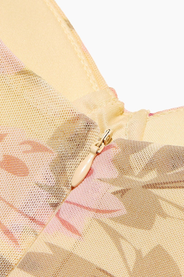 Robina Floral Bustier Bodice Gown | Dress In Beauty