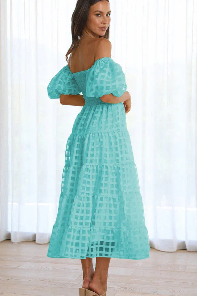 A-line midi dress - View 21 | WEUXS