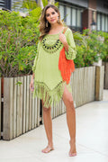 Tassel Loose Style Beach Cover Up | Dress In Beauty