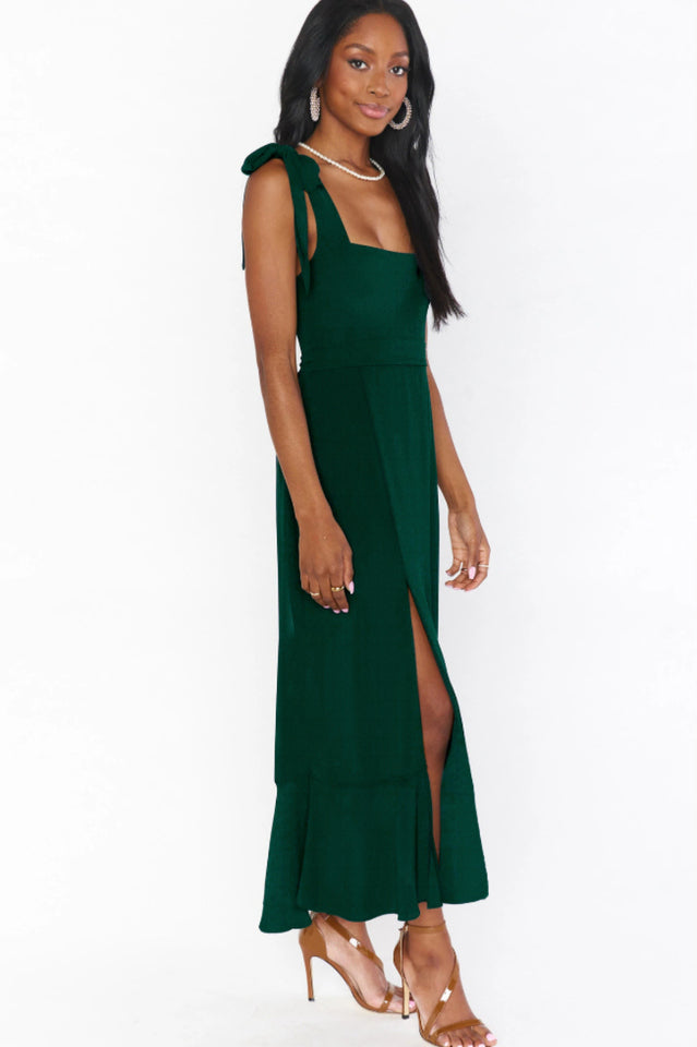 Tie Shoulder Boho Midi Dress | Dress In Beauty