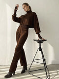 Ribbed knit loungewear set - View 10 | WEUXS