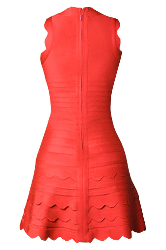 Violeta Layered A-Line Bodycon Dress | Dress In Beauty